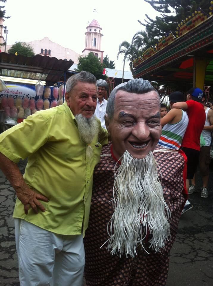 'Poldo' fue el encargado de animar las mascaradas durante 47 años, en San Roque de Grecia.