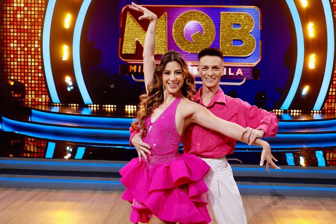 Mimi Ortiz y Yenier Jiménez en Mira quién baila.