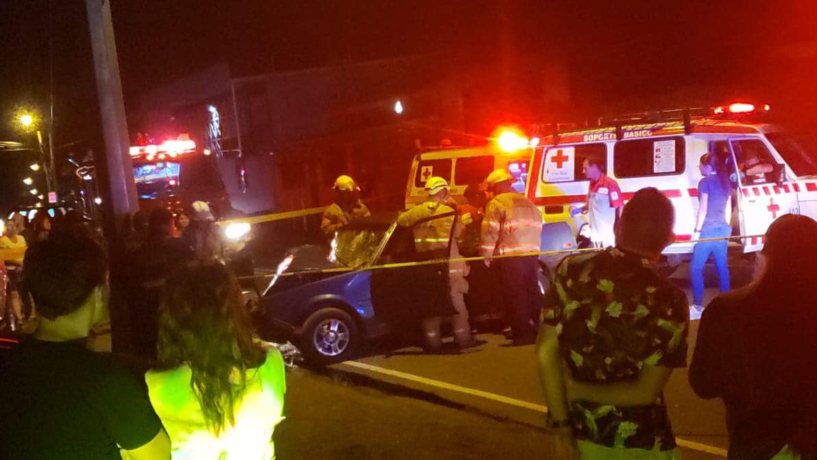José Luis Murillo Rodríguez, de 73 años, perdió la vida cuando manejaba un carro y por razones que no están claras perdió el control y chocó contra un poste. Foto: Notioccidente