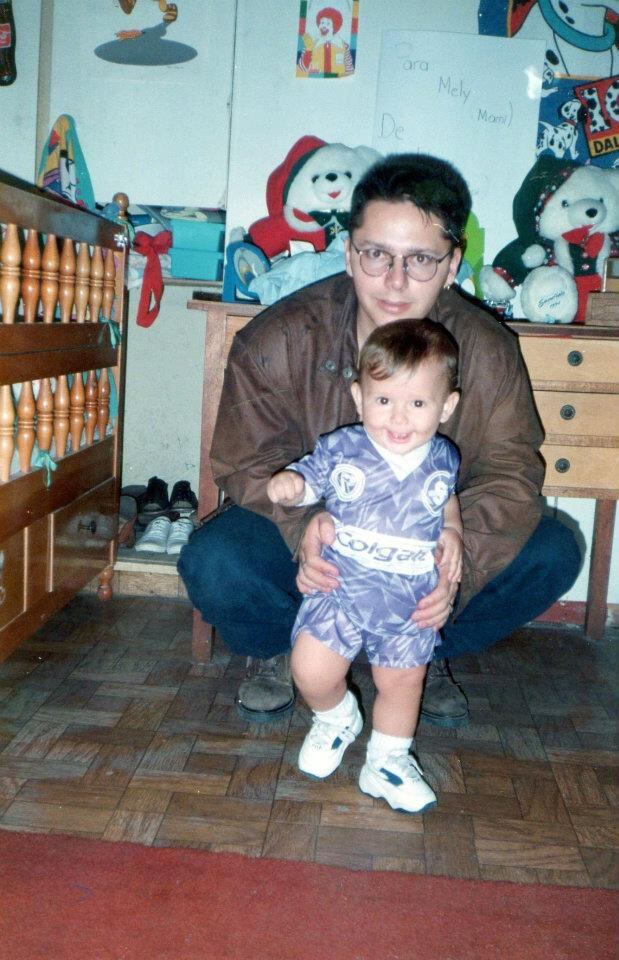 Wayner Valverde, morado que recorre países con la camisa de Saprissa. Cortesía.