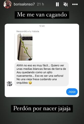 Boris Alonso, actor y locutor: Instagram