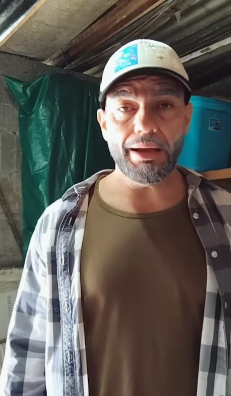 Actor Freddy Víquez y su personaje Urbano