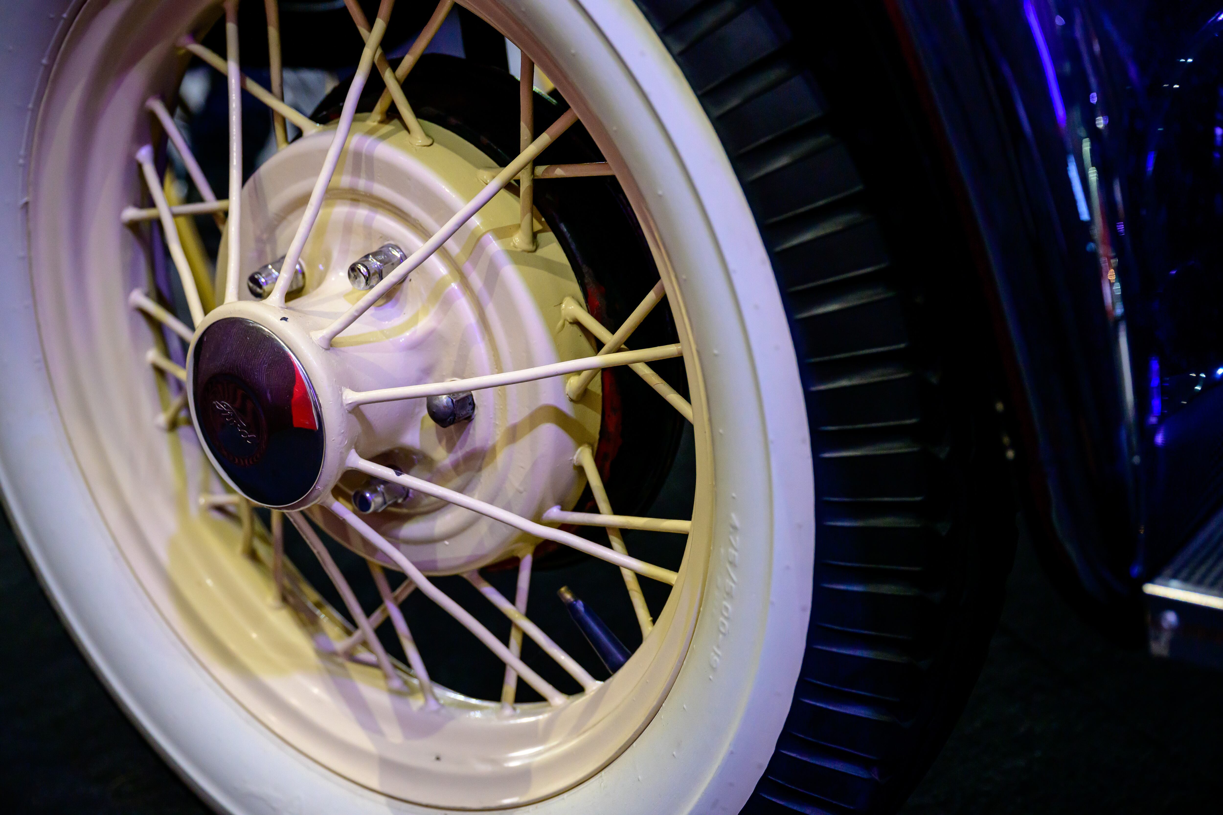 Carró clásico Ford 1930 propiedad de Juan Carlos Rojas, conocido como por tener la placa número ocho en Costa Rica.