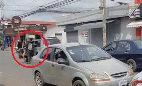 Bajonazos en Puntarenas.