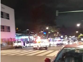 Homicidio en Pavas termina con alboroto afuera del hospital San Juan de Dios. foto cortesía.