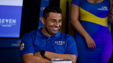 Carlos “Zorro” Hernández, en modo Selección, lanzó un dardo