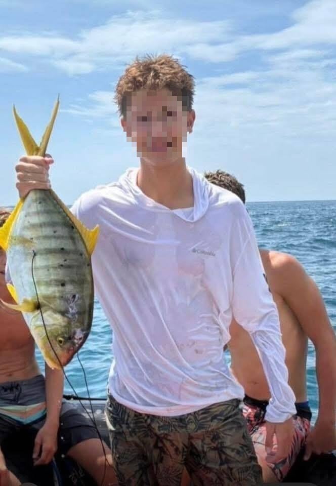 Antonio González, de 16 años, el adolescente desaparecido en el mar en Las Catalinas de Santa Cruz, Guanacaste, desde el martes 5 de mayo del 2026. Foto: Tomada de redes sociales