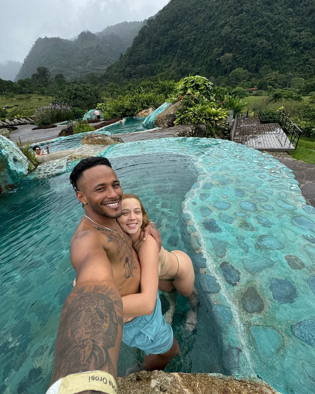 Jeikel Venegas y Melania Villalta