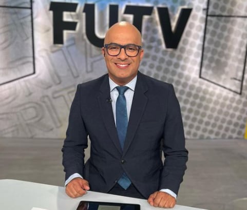 Jorge Martínez, periodista Teletica Deportes. Instagram