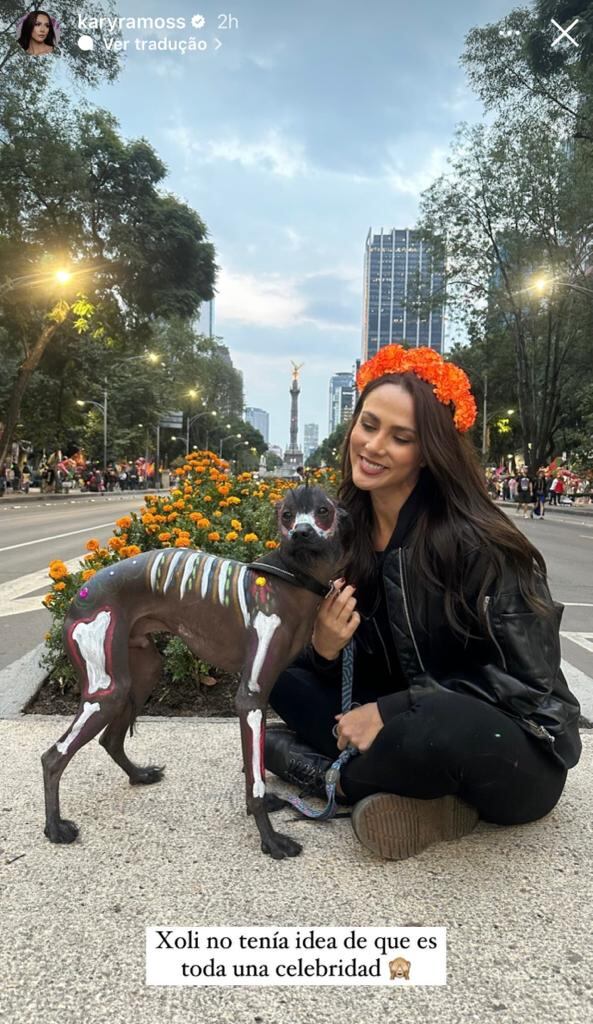 Karina Ramos es modelo y empresaria