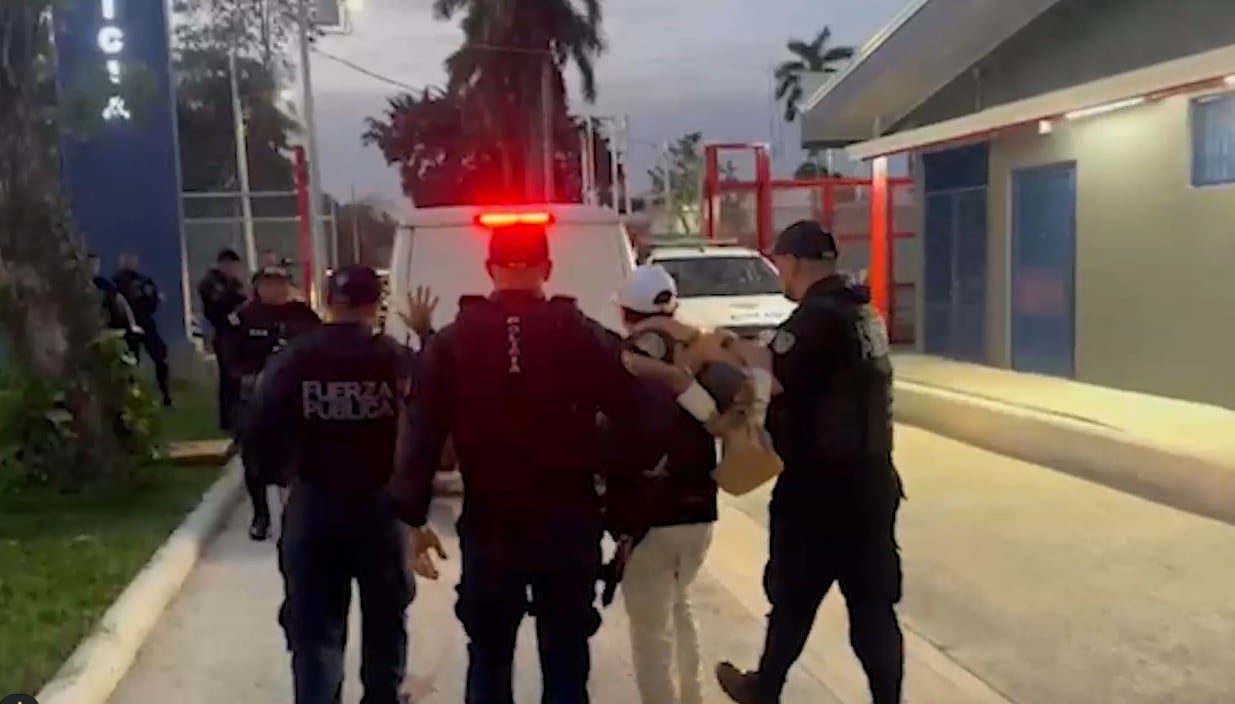 Detenido Fuerza Pública.
