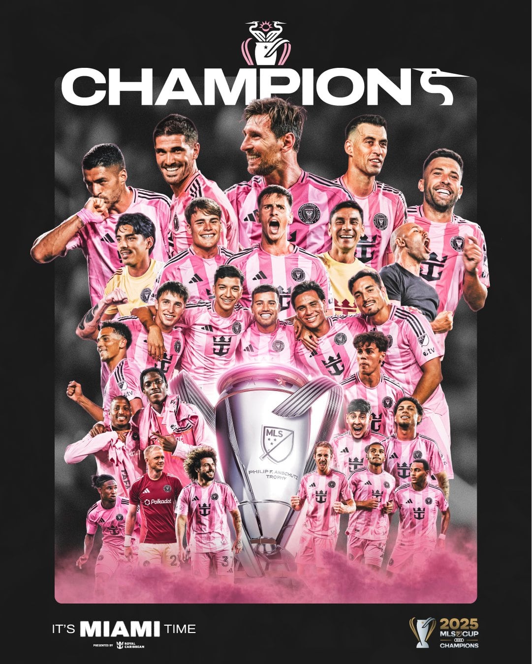 Inter de Miami se coronó campeón de la MLS por primera vez en su historia.