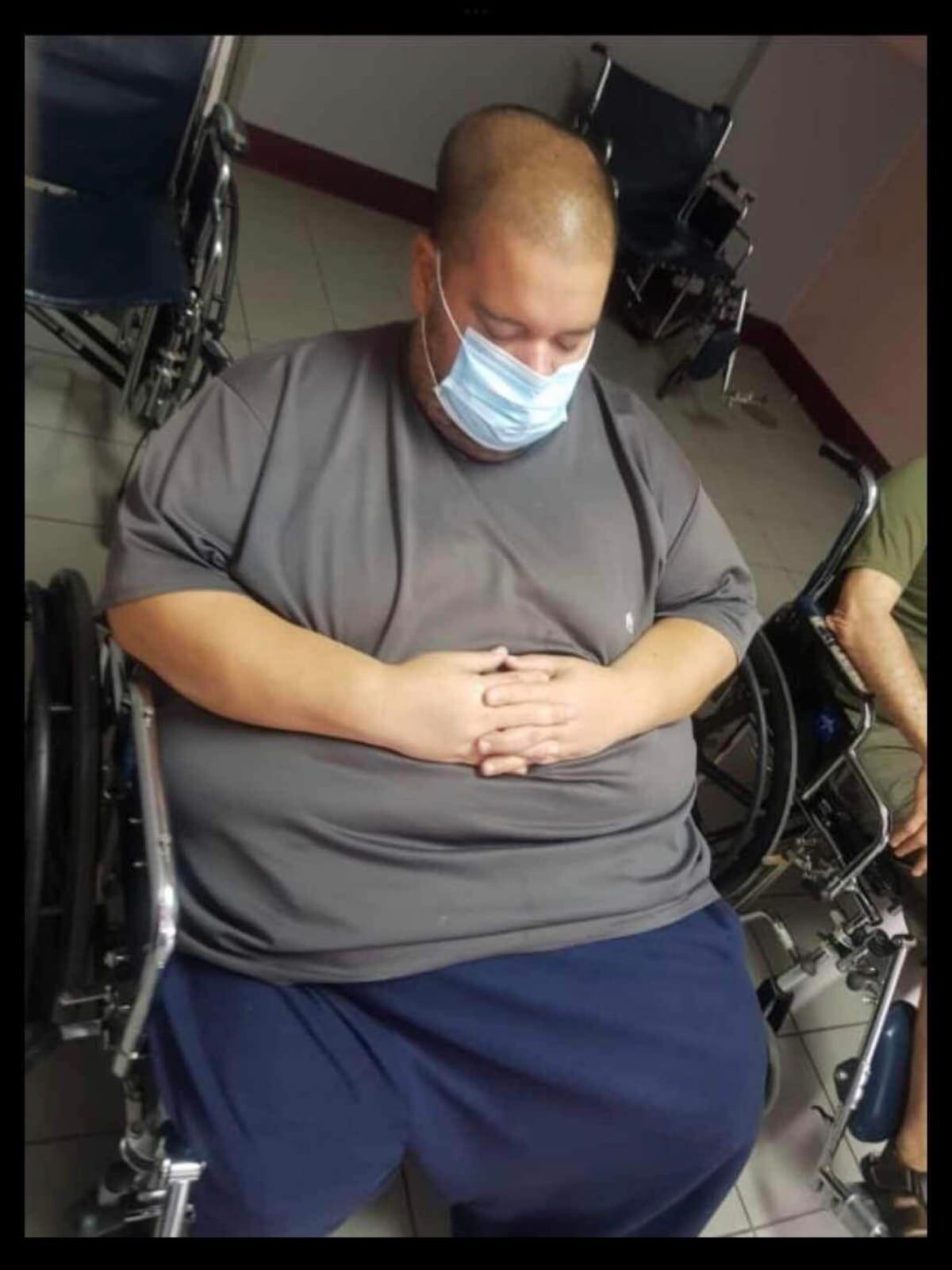 Alex Blanco es un vecino de Purral de Goicoechea que desde niño ha luchado contra la obesidad.