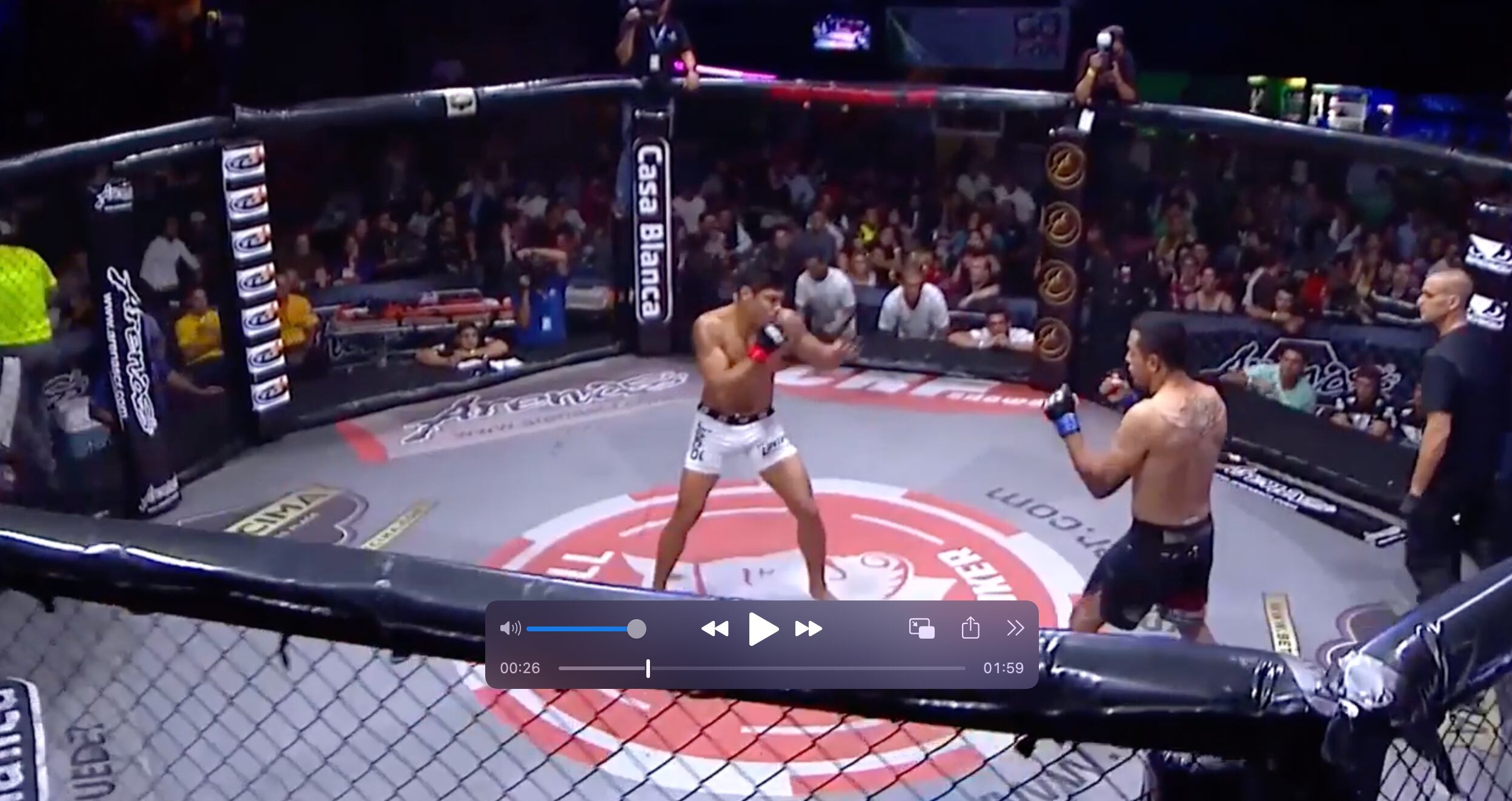 El CR FIGHT se llevará a cabo el domingo 19 de noviembre