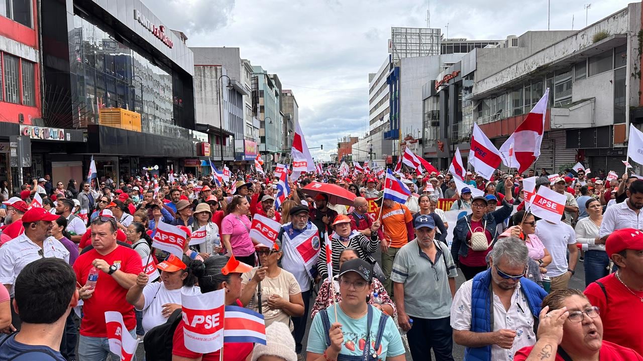Marcha de educadores
