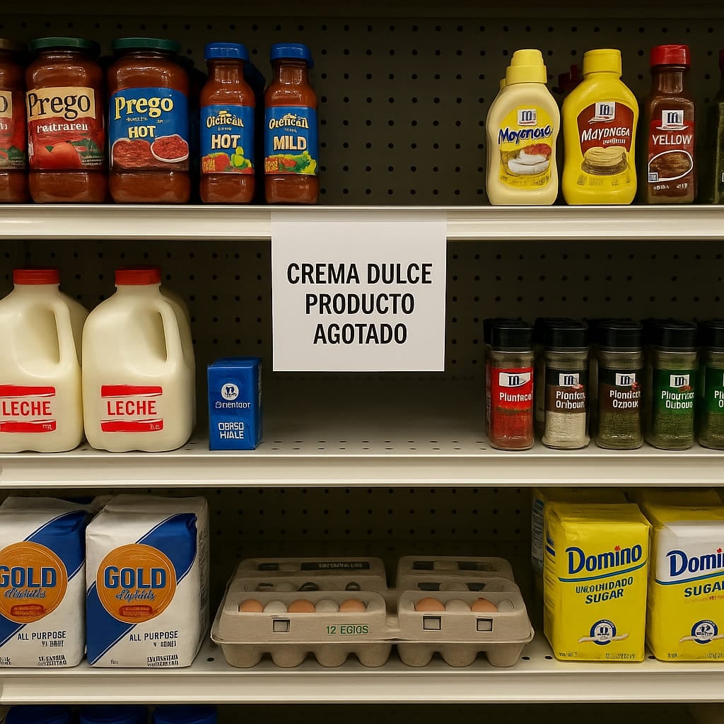 La moda de las fresas con crema sería la culpable de la escasez de la crema dulce