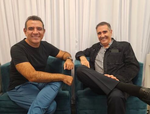 Héctor Sandarti e Ignacio Santos.