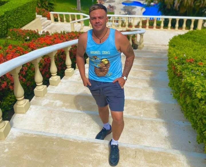 Jairo Salas fallecido en accidente en La Fortuna