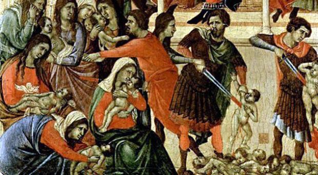 El 28 de diciembre se conmemora la matanza de niños que hizo Herodes