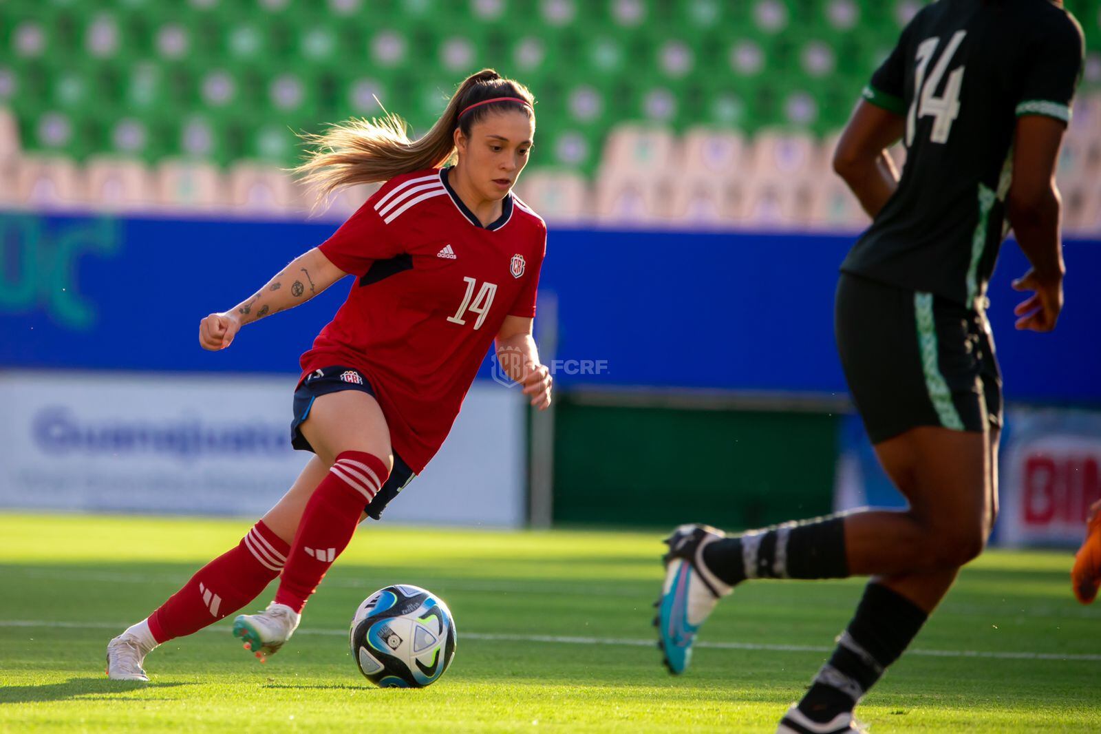 La Selección Femenina perdió el último juego de la Women’s Revolutions Cup ante Nigeria. Prensa Fedefútbol.