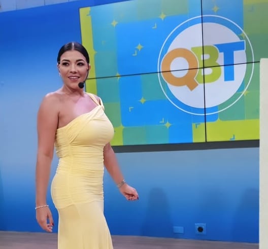 Natalia Rodríguez, presentadora ¡Qué buena tarde!