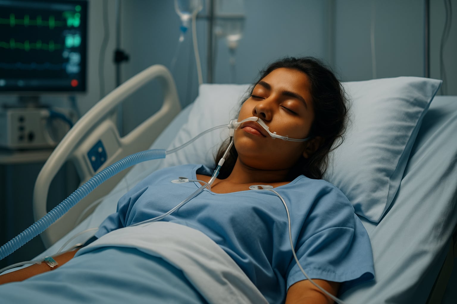 Claudia Galdámez relató cómo percibía el hospital mientras estaba en coma.