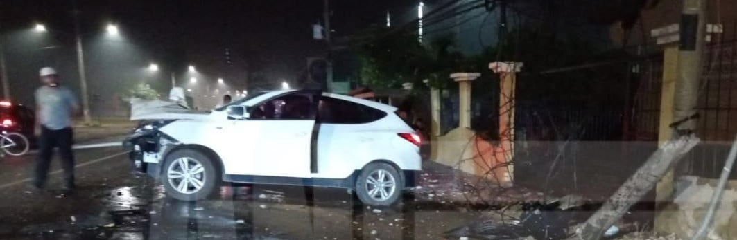 Pareja muere atropellada por carro en Fray Casiano.