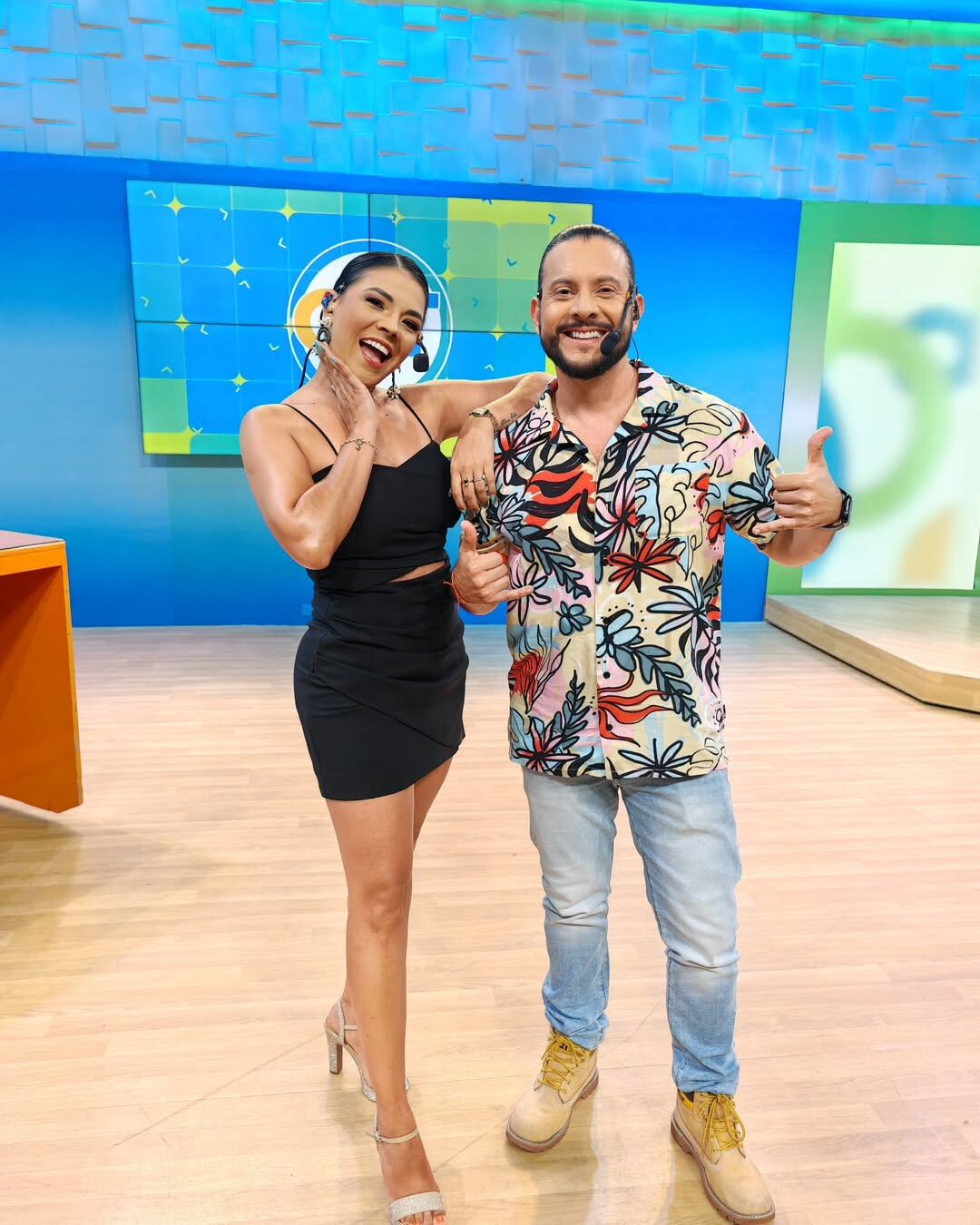 Natalia Rodríguez y Yiyo Alfaro cumplieron esta semana 18 años de trabajar juntos. En la actualidad ambos son presentadores y compañeros de trabajo en canal 7, Teletica.