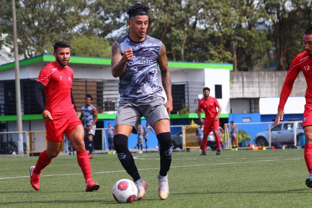 Sporting, entrenamiento
