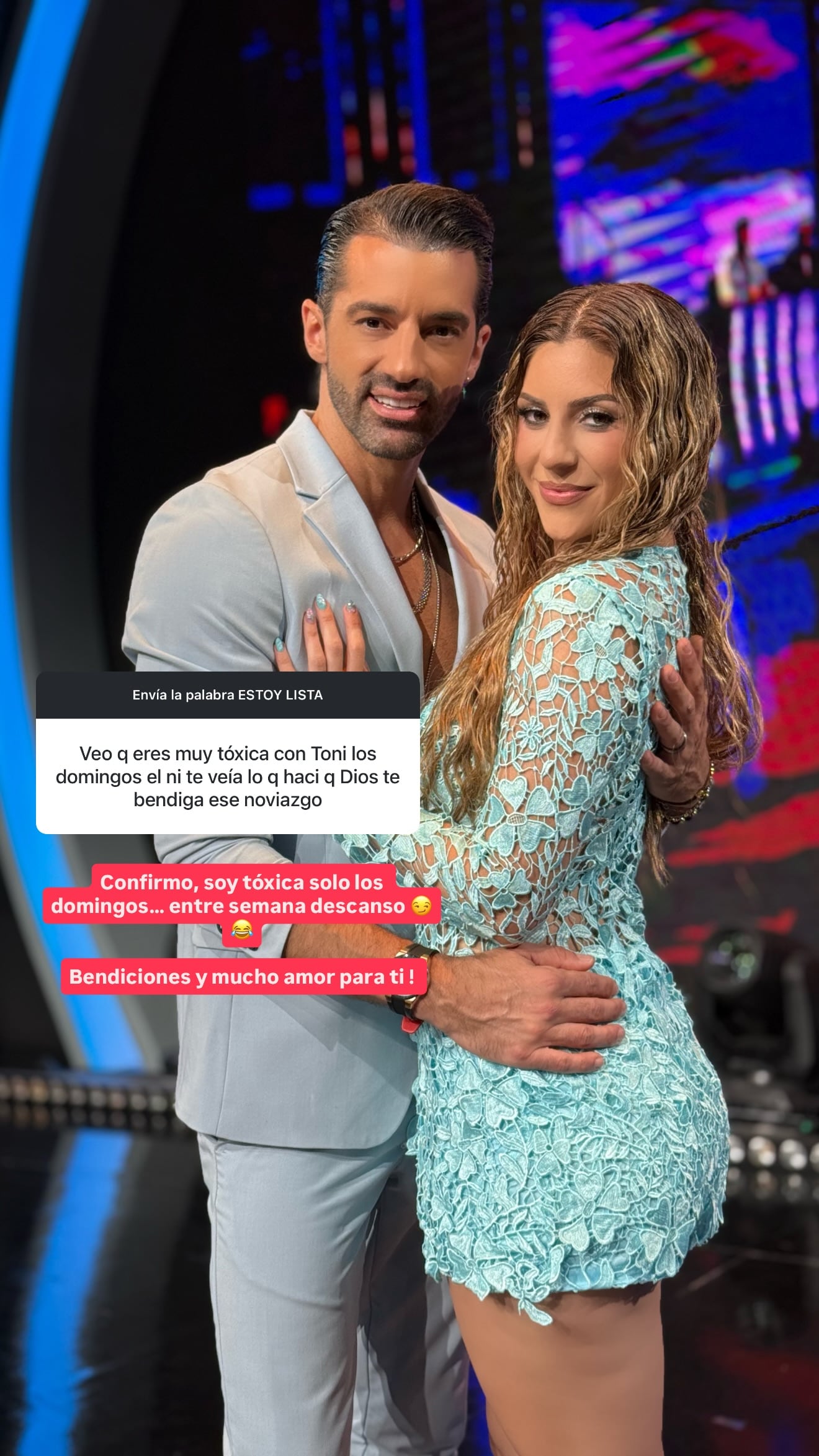 Mimi Ortiz y Toni Costa