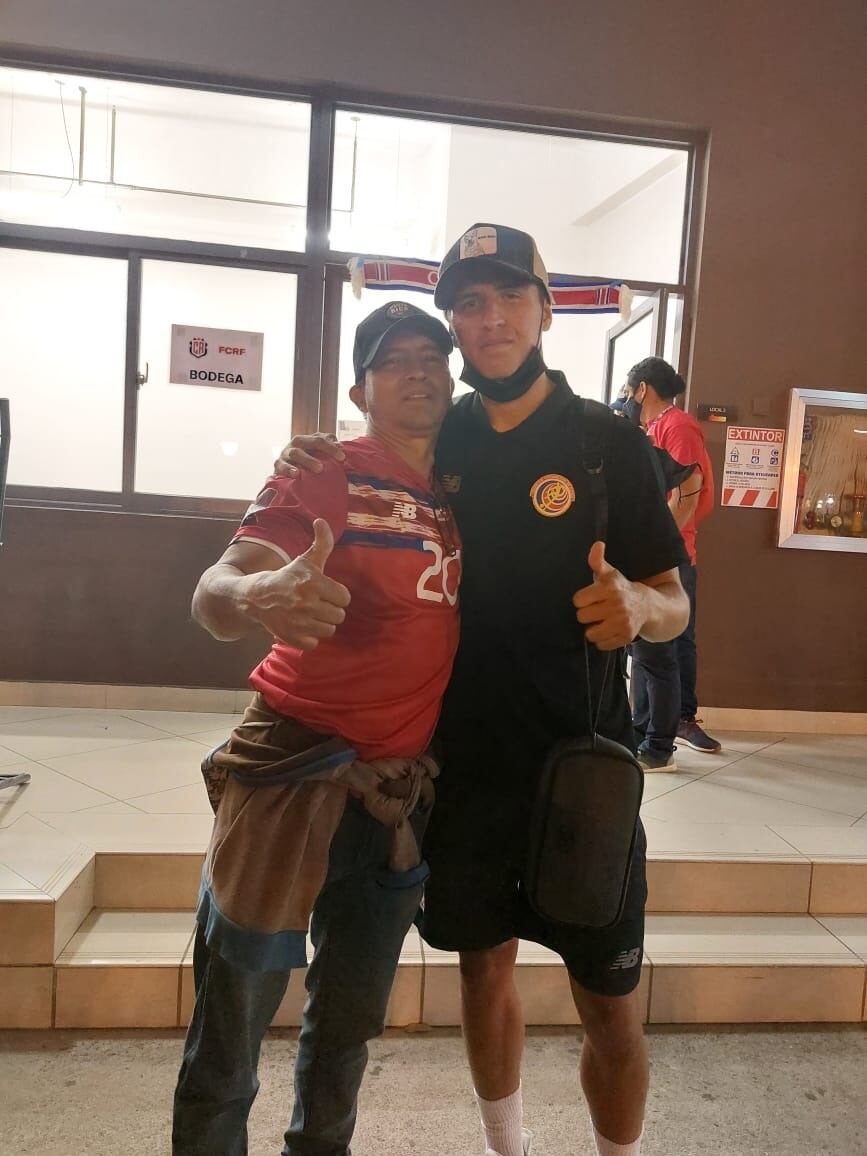 Anthony Contreras, delantero de la selección nacional. Cortesía.