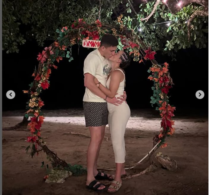 Melissa Herrera y Rafael Inzunza en el Caribe sur