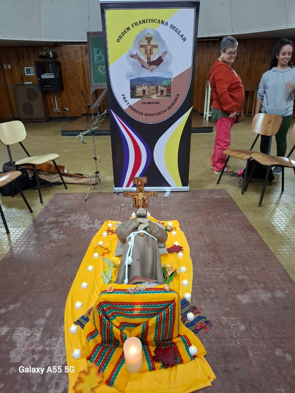 Ricardo Herrera forma parte de la Orden Franciscana Seglar, en donde imitan las enseñanzas de San Francisco de Asís. Cortesía.