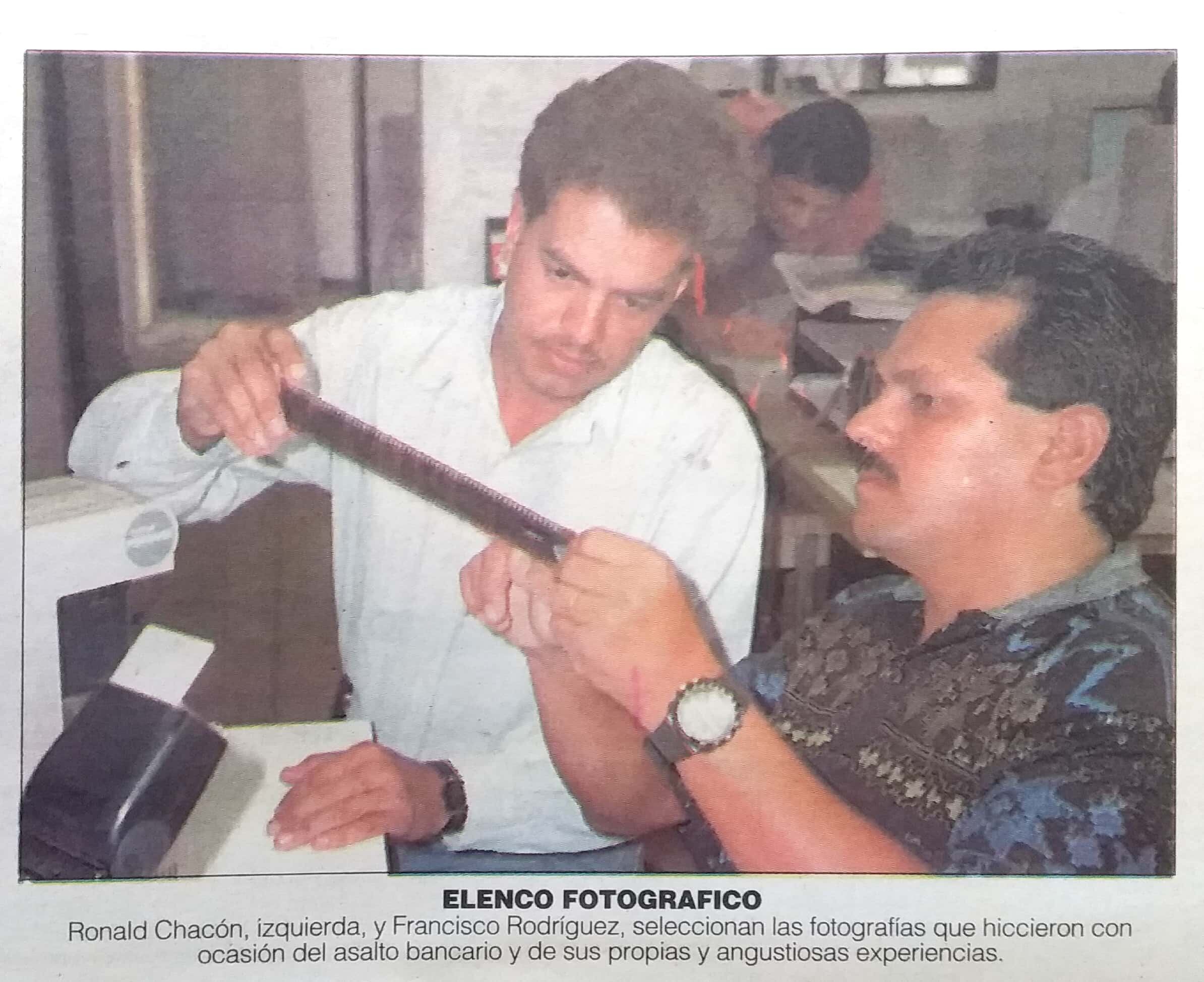 Asaltabancos venezolanos que causaron terror en Costa Rica entre 1993 y 1994. Foto Archivo.