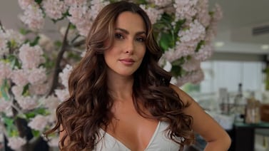 Karina Ramos sufrió feo accidente mientras grababa programa de televisión