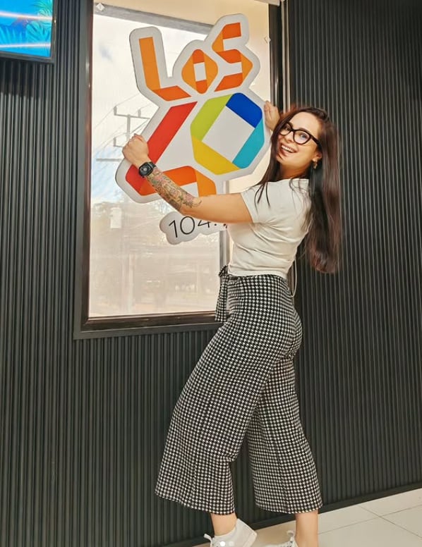 Andrea Fernández, locutora de Los 40.