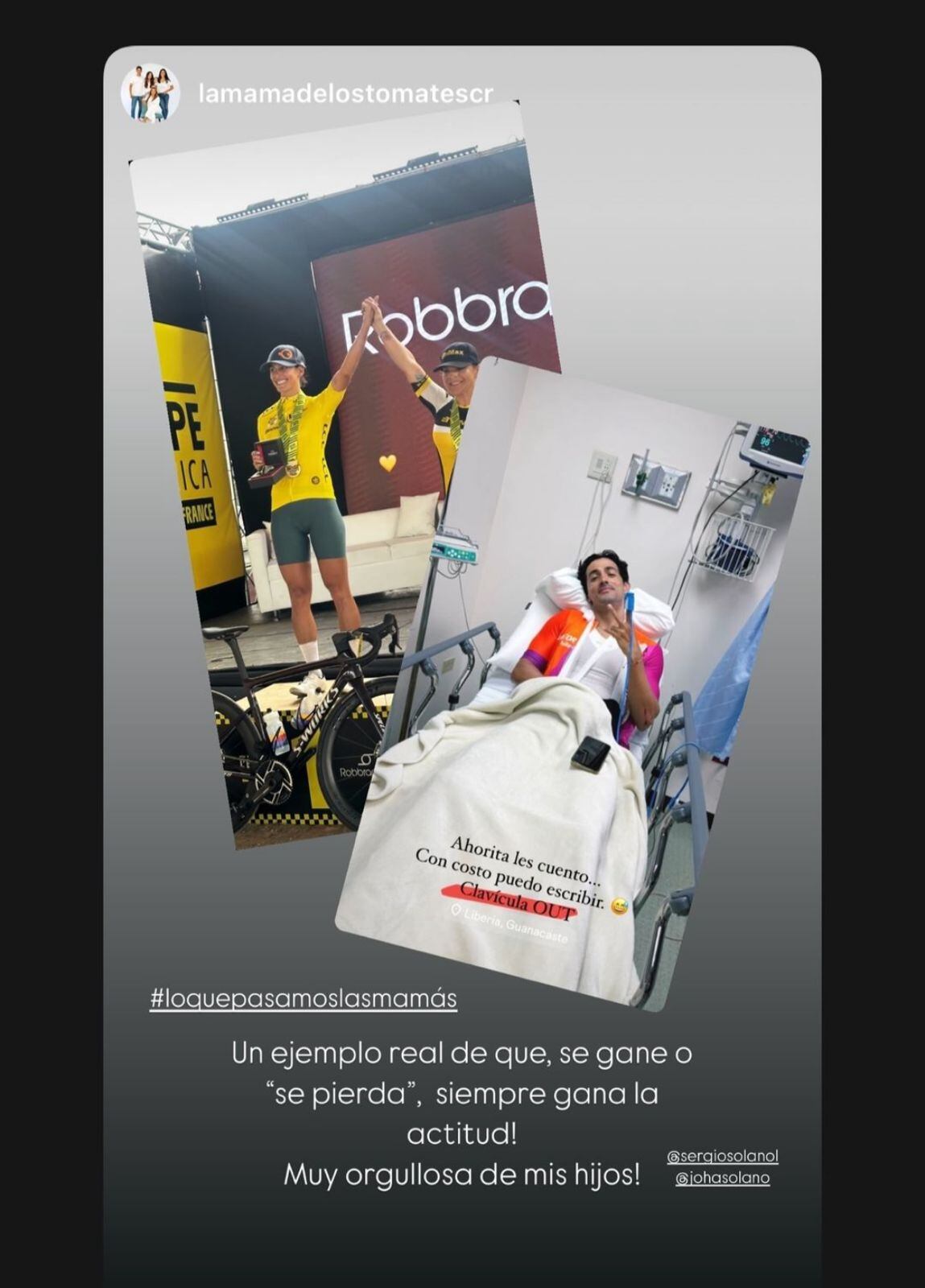 sergio Solano, hermano de Johanna Solano