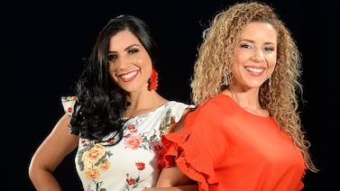 Nicole y Nadia Aldana roban miradas en un lugar paradisíaco del país