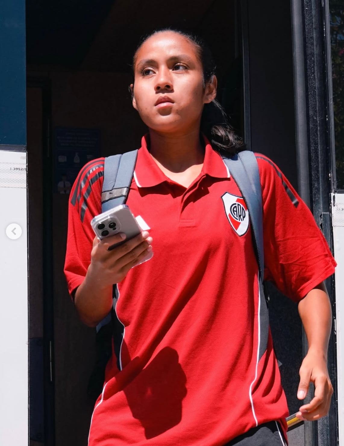 Verónica Matarrita jugó tres años con el Saprissa ante de irse a River Plate.