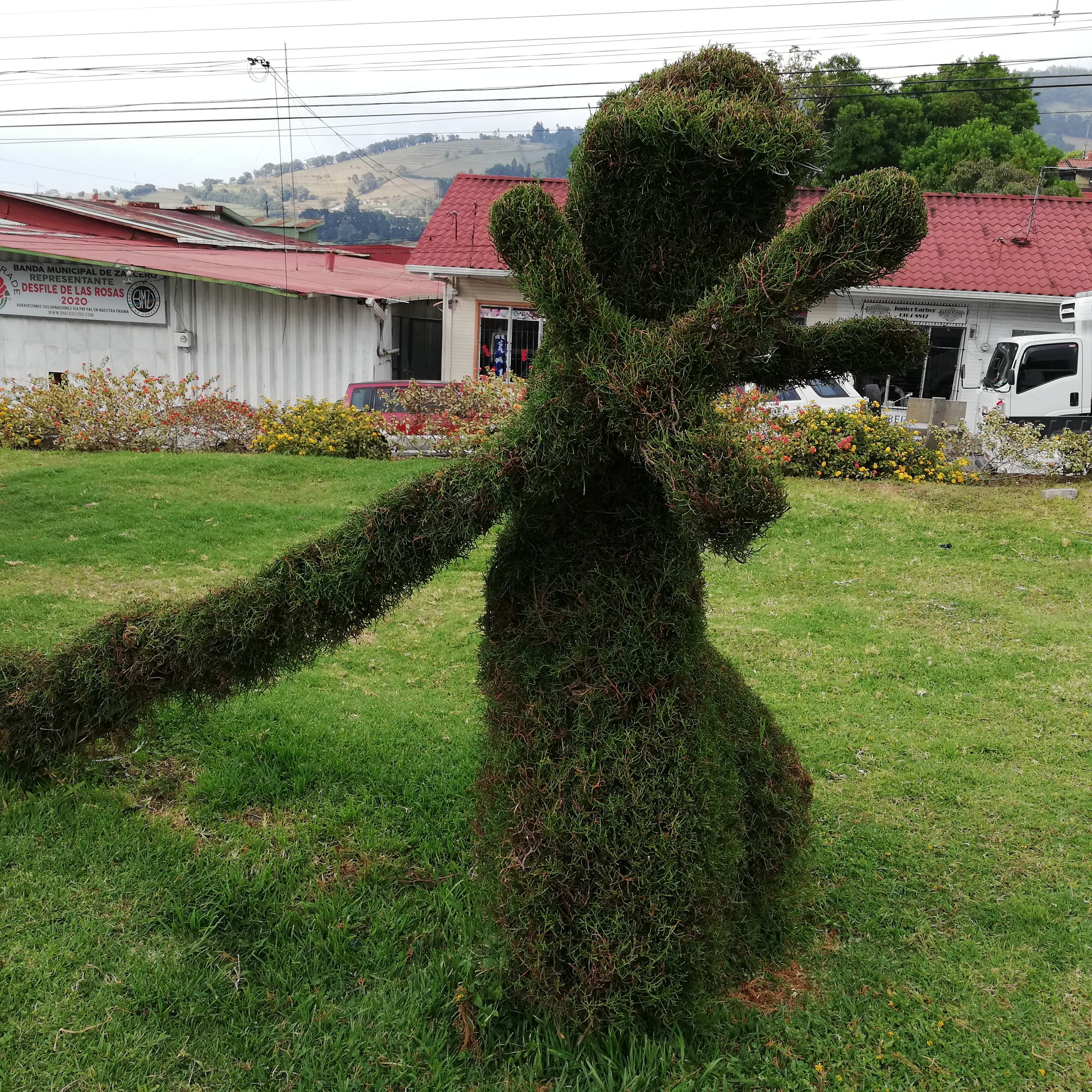 El 18 de febrero del 2021 don Evangelista Blanco Brenes el escultor del parque de Zarcero confirmó que urge alguien que quiera aprender el oficio