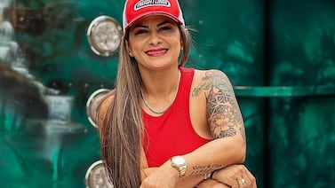 Milena González, La trailera, mostró una faceta poco conocida