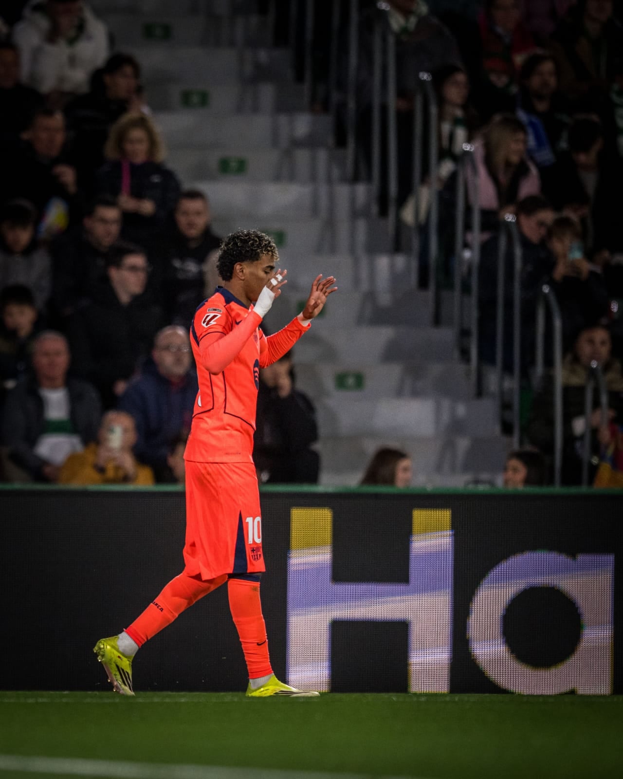 Lamine Yamal anotó el primer gol ante el Elche