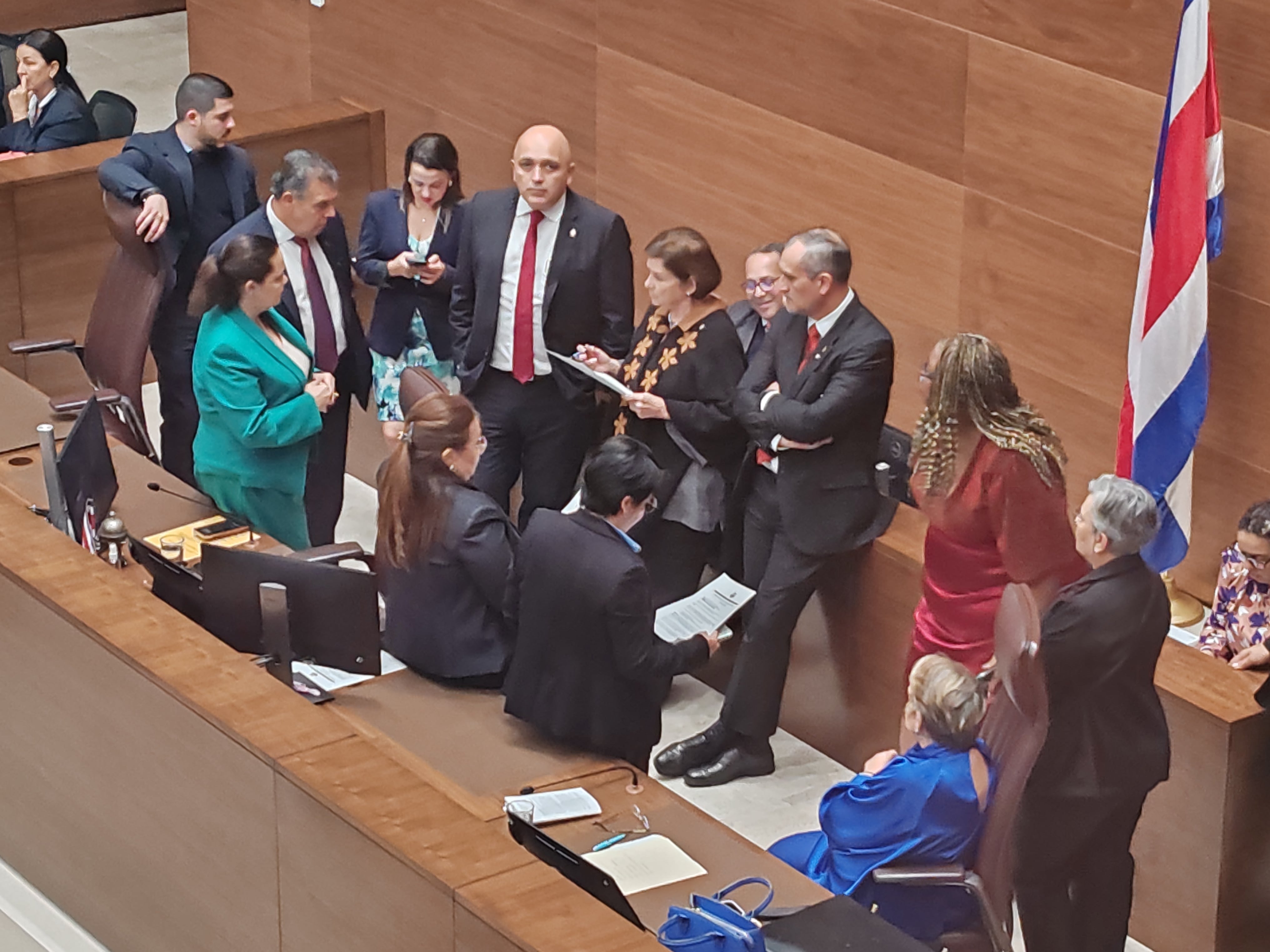 Jefes de fracción plenario Asamblea Legislativa