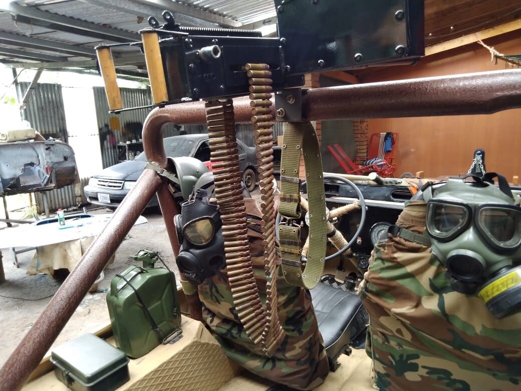 Jeep CJ5 del año 53 propiedad de Pavel Hidalgo. Cortesía.