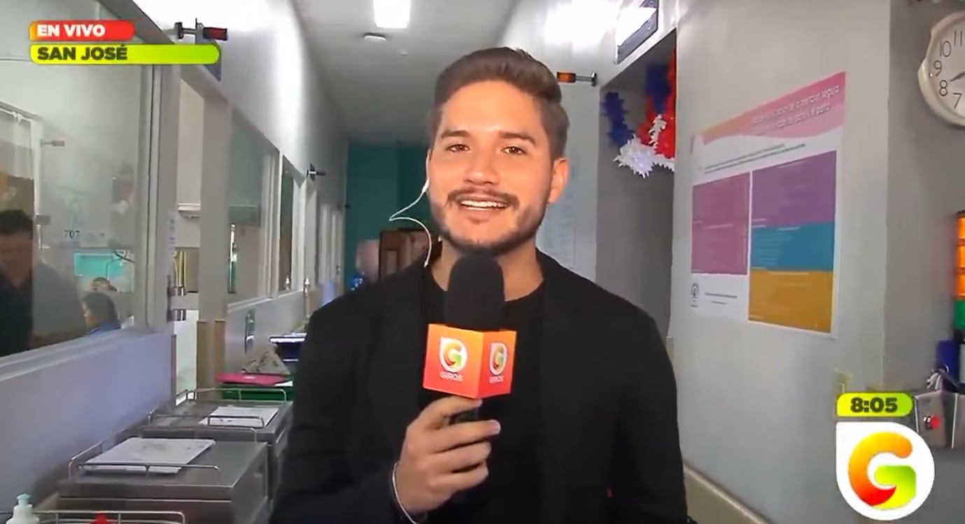 Alejandro Coto, periodista de Repretel