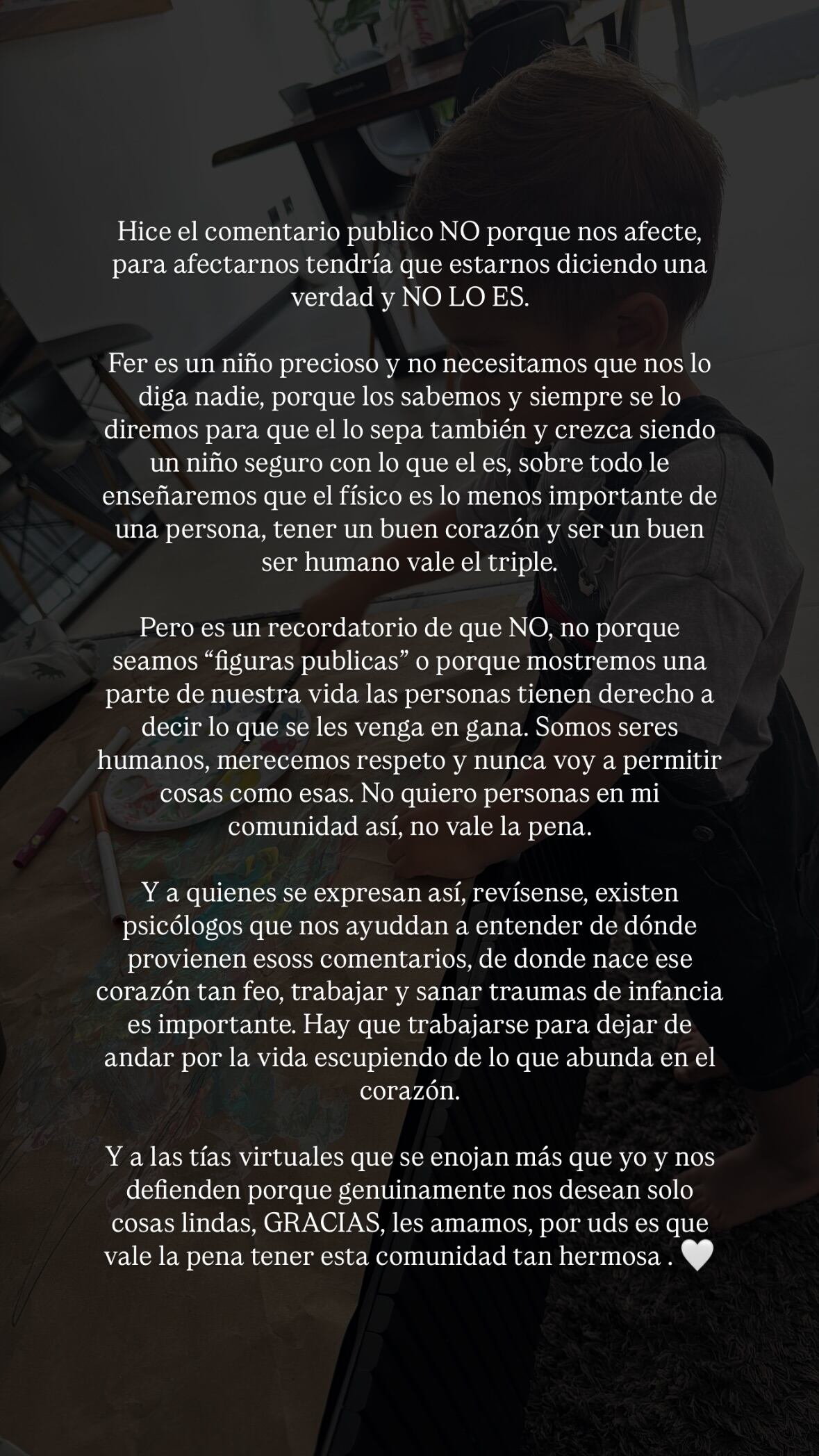 La experiodista de Teletica, Michelle Naranjo, fue atacada con un comentario bastante cruel que una seguidora dirigió a su hijito, quien en setiembre cumplirá apenas 2 añitos.