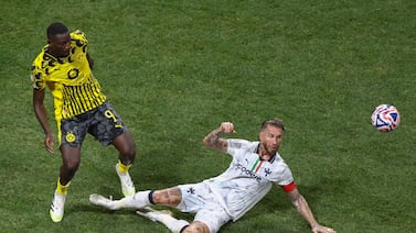 Borussia Dortmund le impidió a Sergio Ramos reencontrarse con el Real Madrid