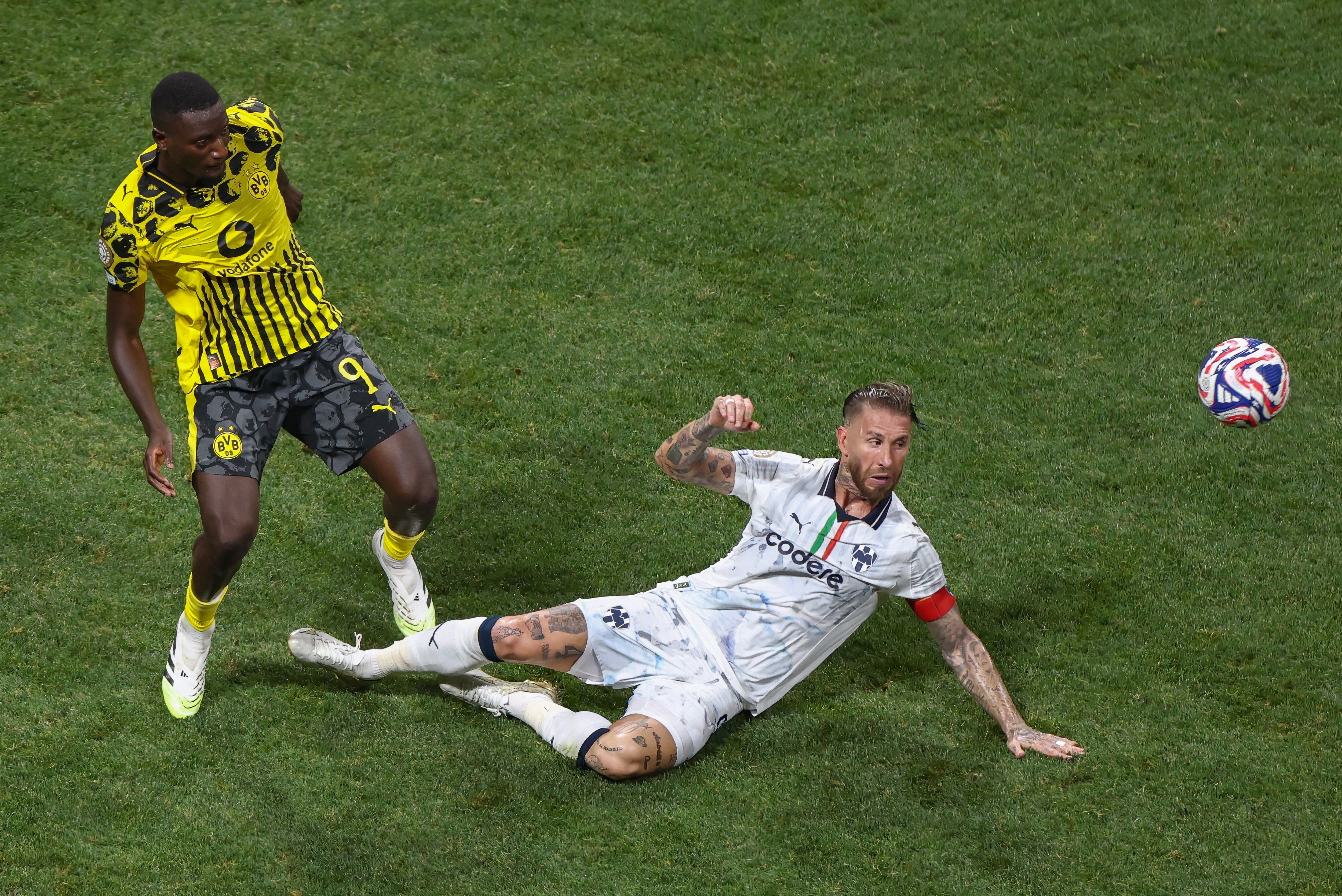 Borussia Dortmund vs Monterrey, Mundial de Clubes. AFP.