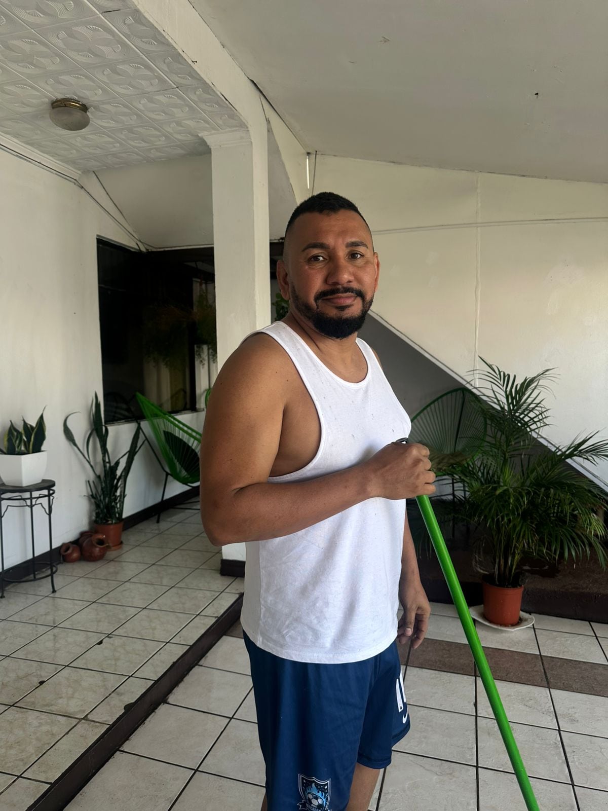 José Luis Villegas, afectado incendio san pedro