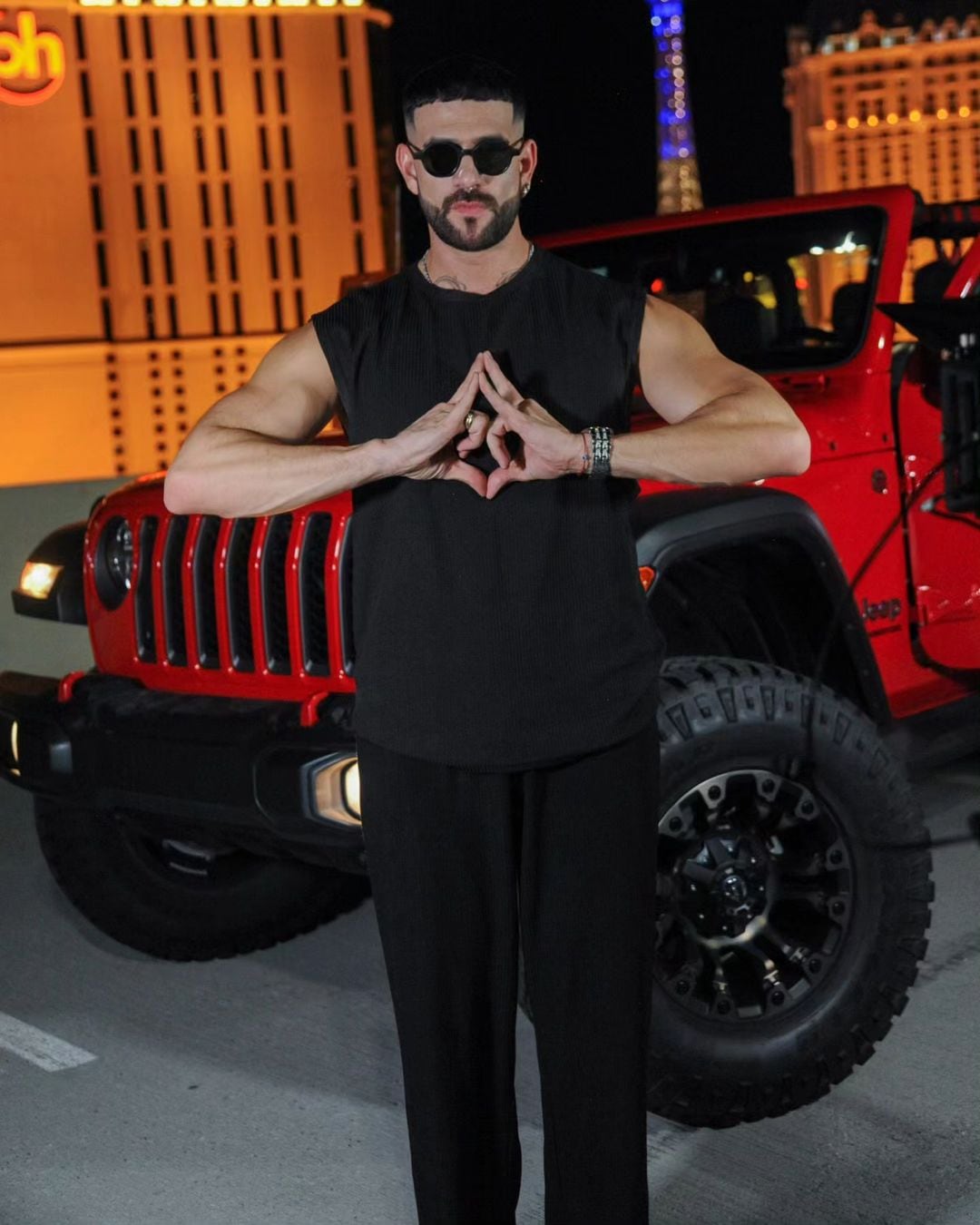 Bryan Ganoza, cantante y bailarín.